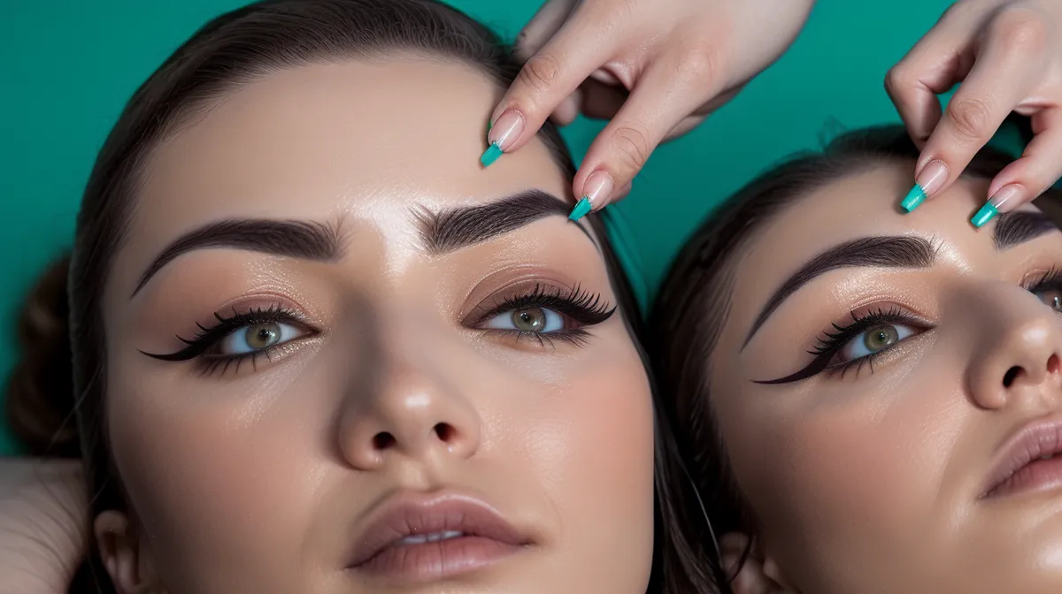 Cómo cubrir microblading antiguo con la técnica de cejas efecto polvo: comparación de dos casos en cabina