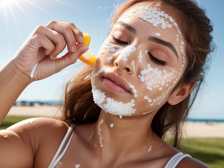 Aplicación de protector solar para proteger el color de la micropigmentación de cejas efecto polvo