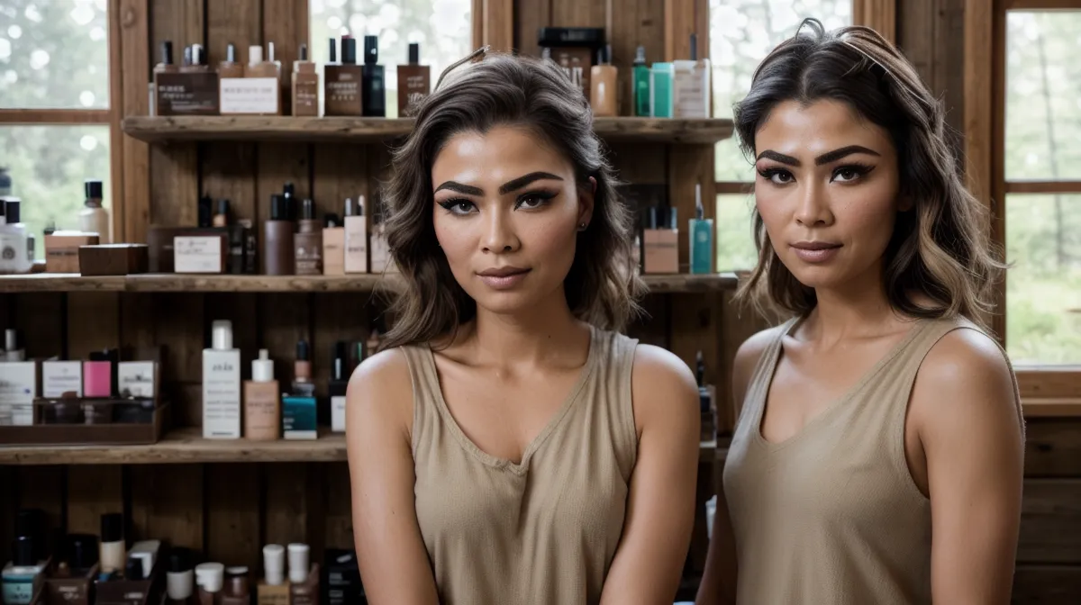 Cabina de micropigmentación de cejas efecto polvo donde una brow artist recupera la confianza de sus clientas