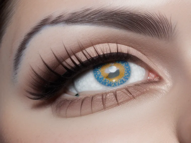 Resultado sanado de cejas efecto polvo con sombreado natural en piel grasa